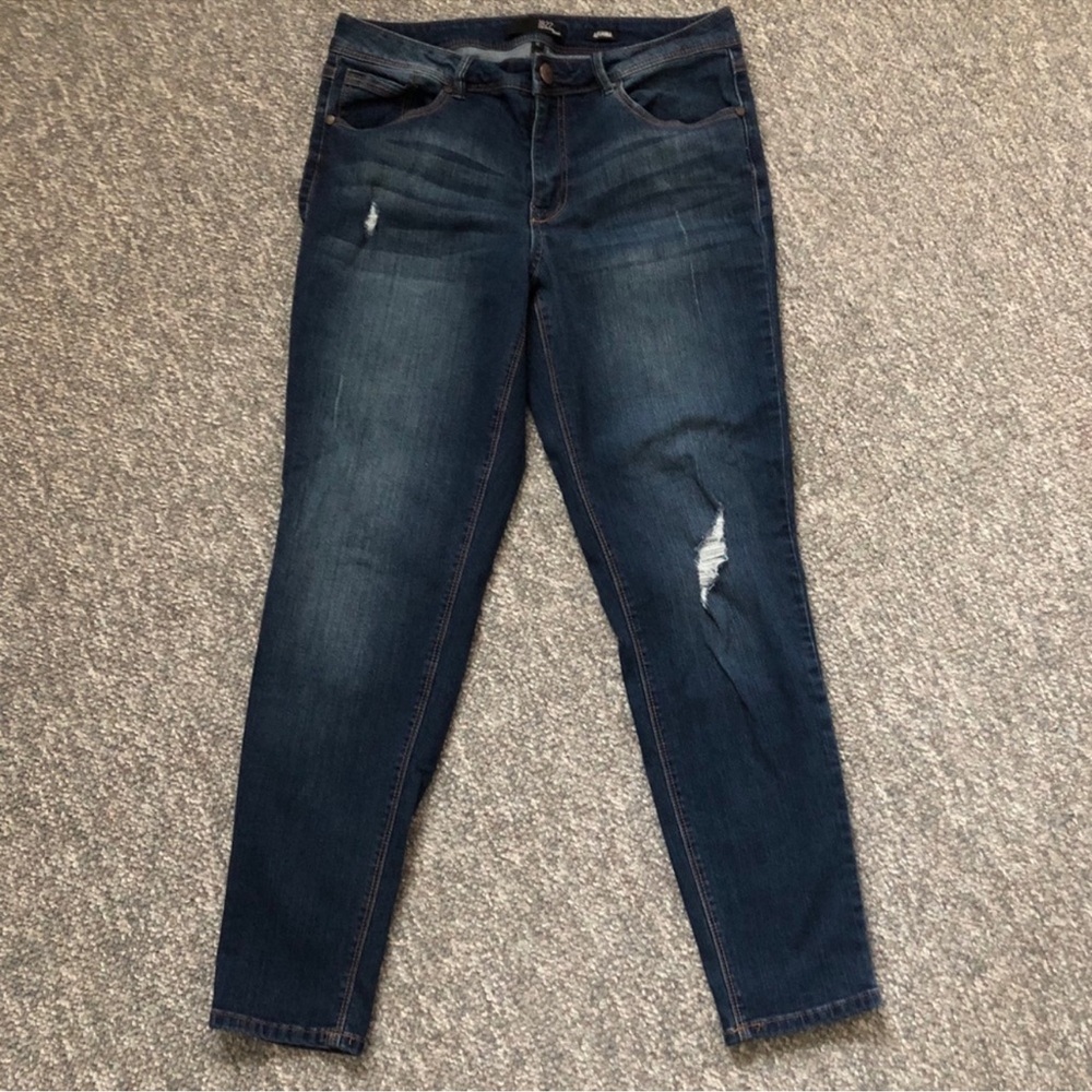 1822 Denim Blue Skinny Jeans